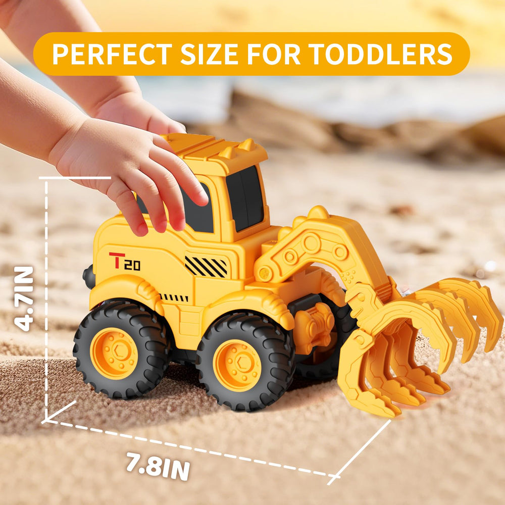 Olbyefly timber grab toy for lifting and sorting lightweight blocks