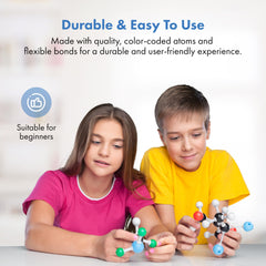 Old Nobby flexible bonds enable quick model adjustments during lessons and labs.
