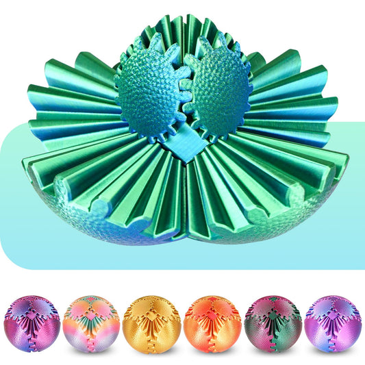 Olee Odee Gear Ball with textured surface for secure grip and smooth rotation.