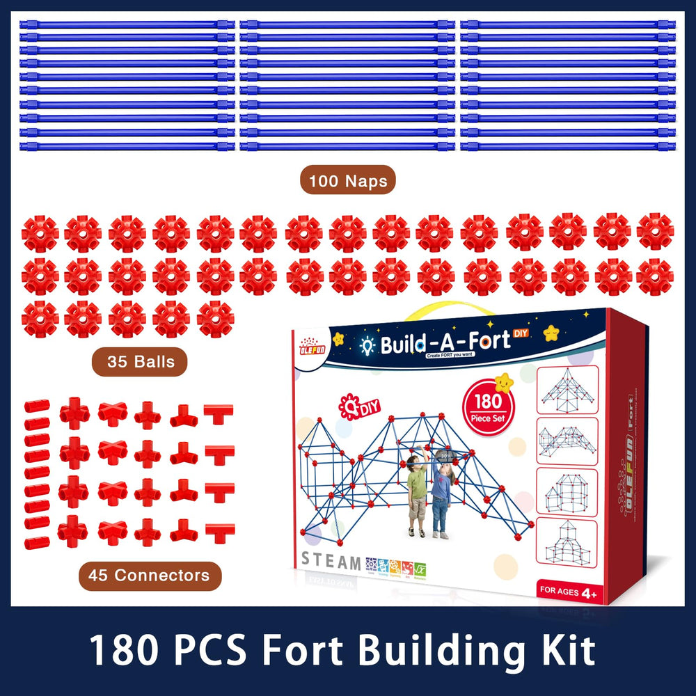 OleFun connector balls prepared for quick, sturdy builds