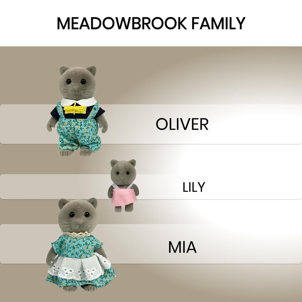 OLEOCA Meadowbrook removable clothes highlight easy dress-up and role-play for kids.