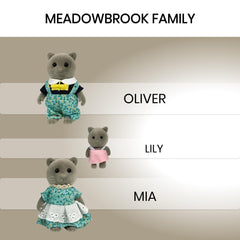 OLEOCA Meadowbrook removable clothes highlight easy dress-up and role-play for kids.