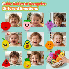 OleOletOy pineapple plush sensory toy encourages sharing and storytelling during tea party play.
