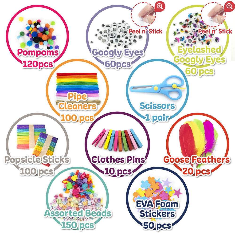 Olly Kids rhinestones and papers ready for sparkling embellishments.
