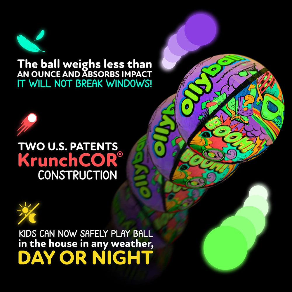 Award-winning Ollyball design recognized for quality indoor fun.