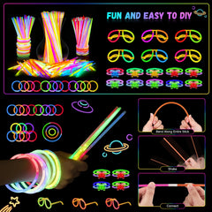 OLUPP LED Hair Clips Fiber Optic add shimmer to hair