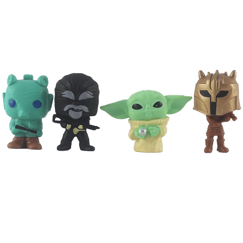 Omto Star Wars cake toppers packaging image showing contents for quick setup