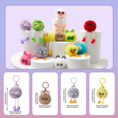 OMyFav plush keychains for classroom gifts and Valentines Day