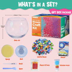 ONE TO FOUR brush, spoon, and tools set for precise mosaic assembly