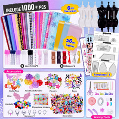 ONE TO FOUR 800-piece set fuels endless fashion ideas