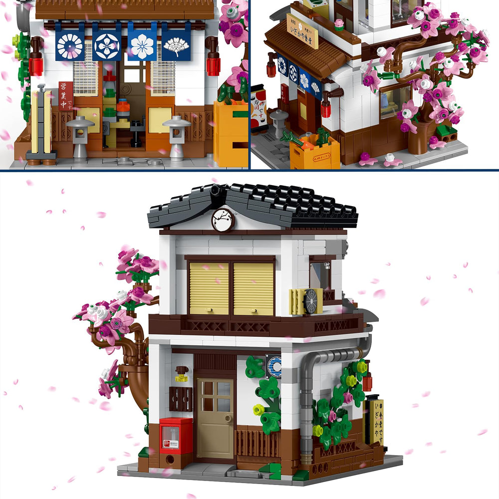 Onederbkk Cherry Blossom House instruction booklet included for guided assembly.