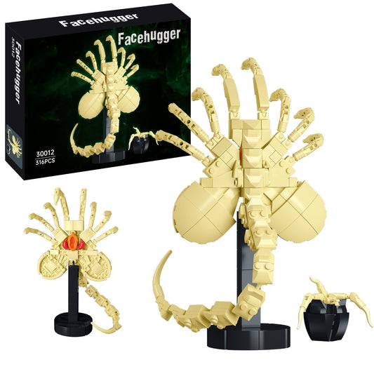 Onederbkk Halloween Xenomorph Facehugger assembly for engaging hobbyists and collectors.