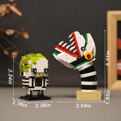 Onederbkk LEGO-compatible horror figure, ideal for adult collectors