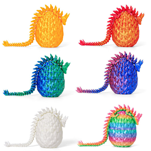 ONEVIVE dragon egg 3D printing detail shows precise craftsmanship for display.