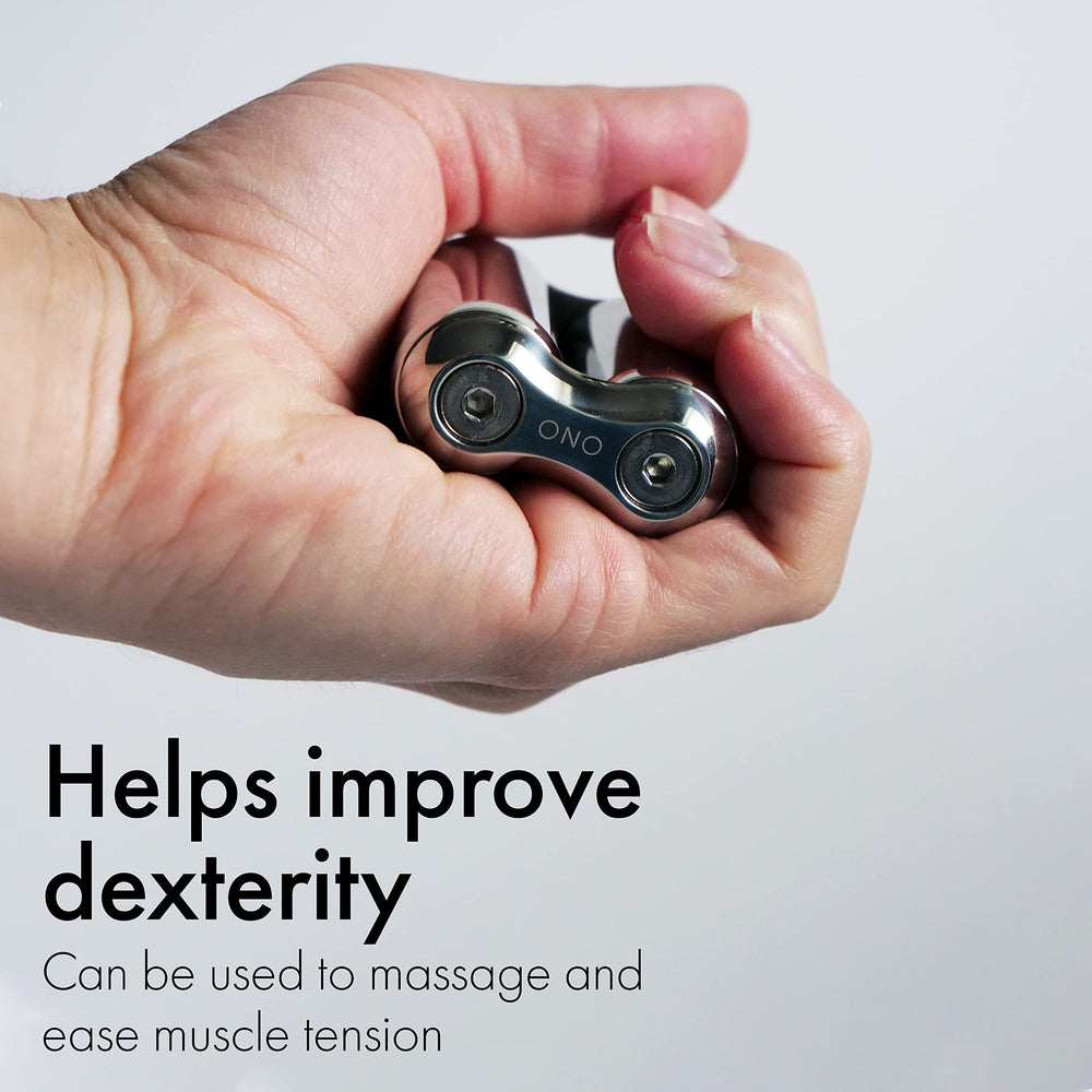 ONO Roller in-hand feel emphasizes tactile focus and calm during tasks.
