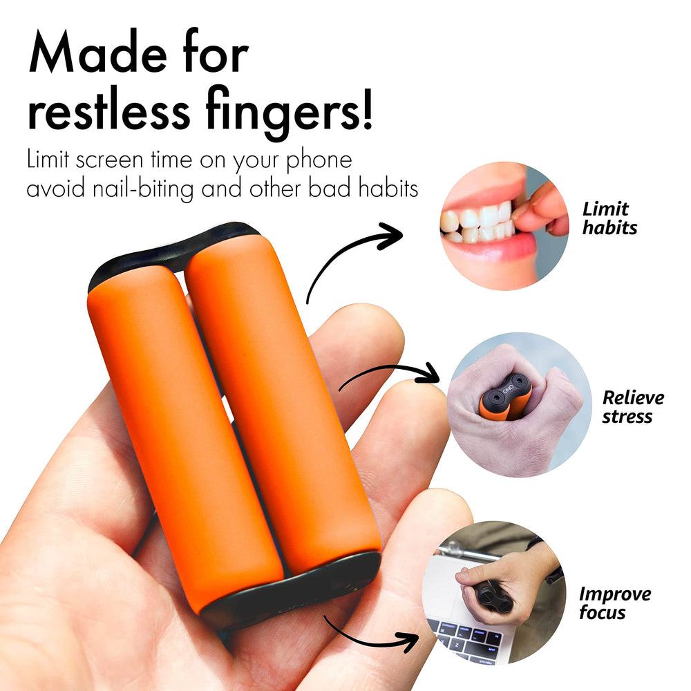 ONO Roller Jr matte soft-touch finish feels comfortable in the hand
