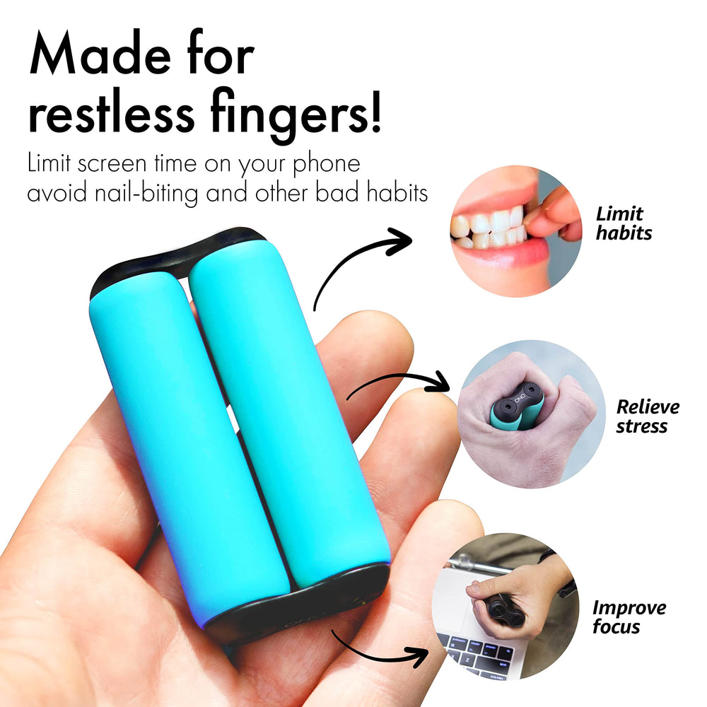 Ono Roller Jr being rolled across a table for subtle massage.