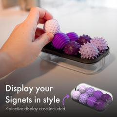 ONO Signets on desk scene support discreet focus during meetings