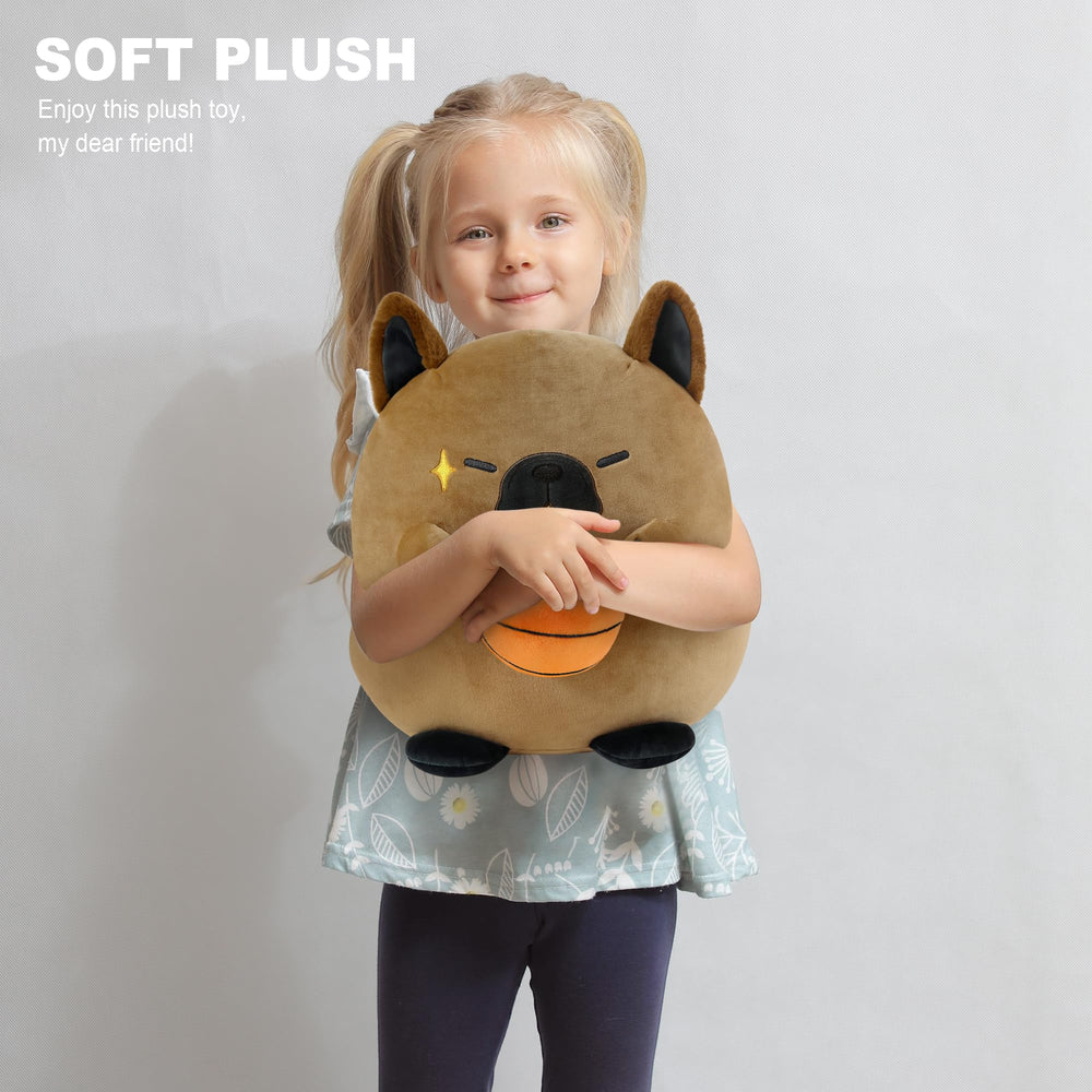 Onsoyours plush with expressive ears and eyes for daily comfort.