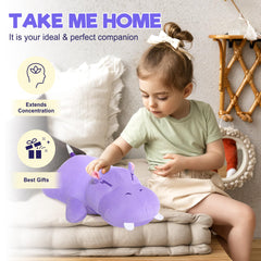 Onsoyours Hippo weighted plush safe materials for all ages