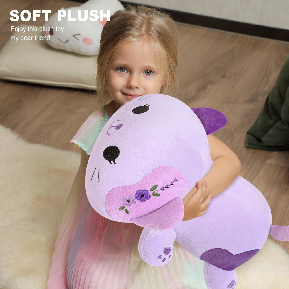 Onsoyours Lavender Cat Plush gift-ready presentation for loved ones