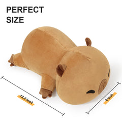 Onsoyours non-toxic materials capybara plush emphasizes safe play.