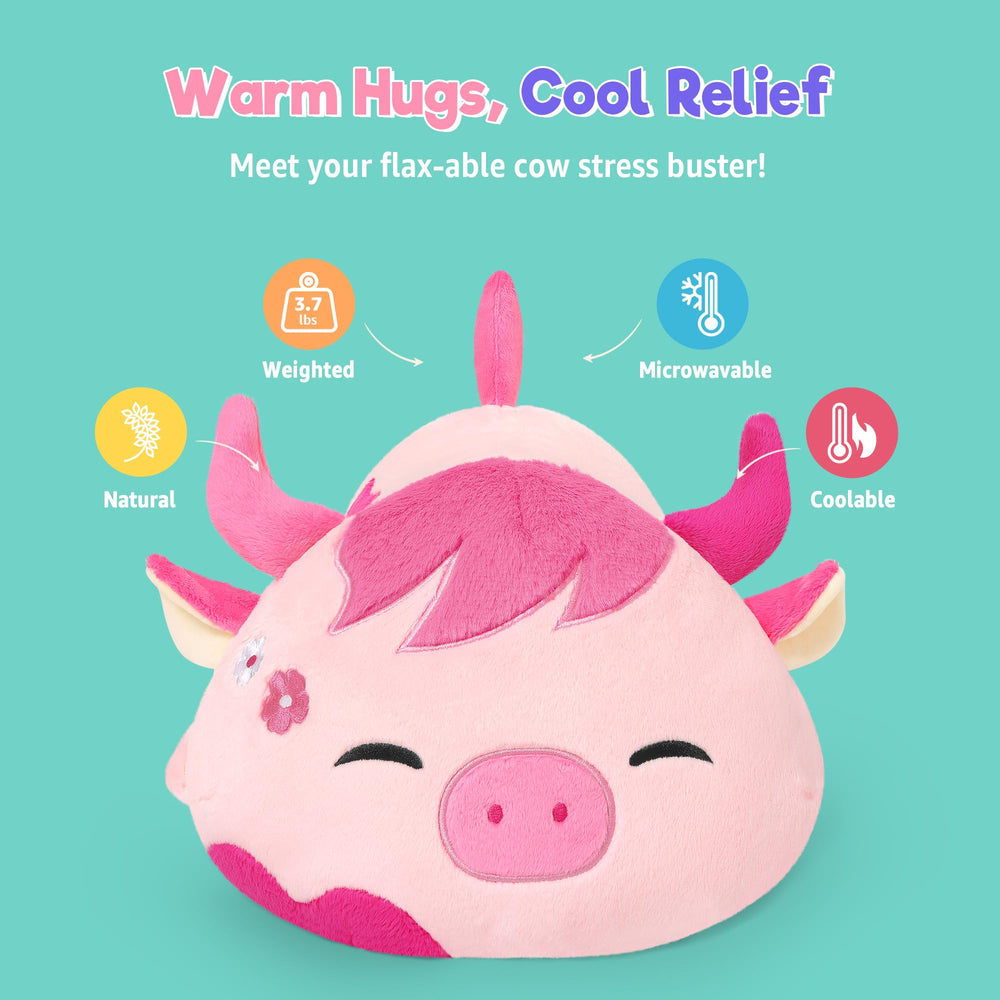 Onsoyours weighted plush delivers comforting heft for cozy relaxation.