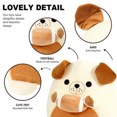 Onsoyours detailed bulldog stuffed animal with embroidery adds lifelike charm