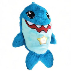 Ontel Star Belly Dream Lites Blue Shark travel-friendly design for sleepovers.