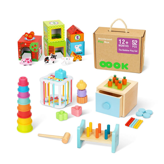 OOK Montessori Toys sensory-bin enhances tactile exploration and early sensory skills