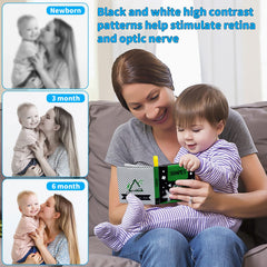OKOOKO farm animals high-contrast pages invite tactile exploration