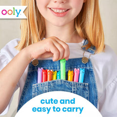 Ooly Cat Parade Gel Crayons offer portability for on-the-go art.