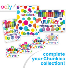 OOLY Chunkies twistable sticks offer easy grip for young painters