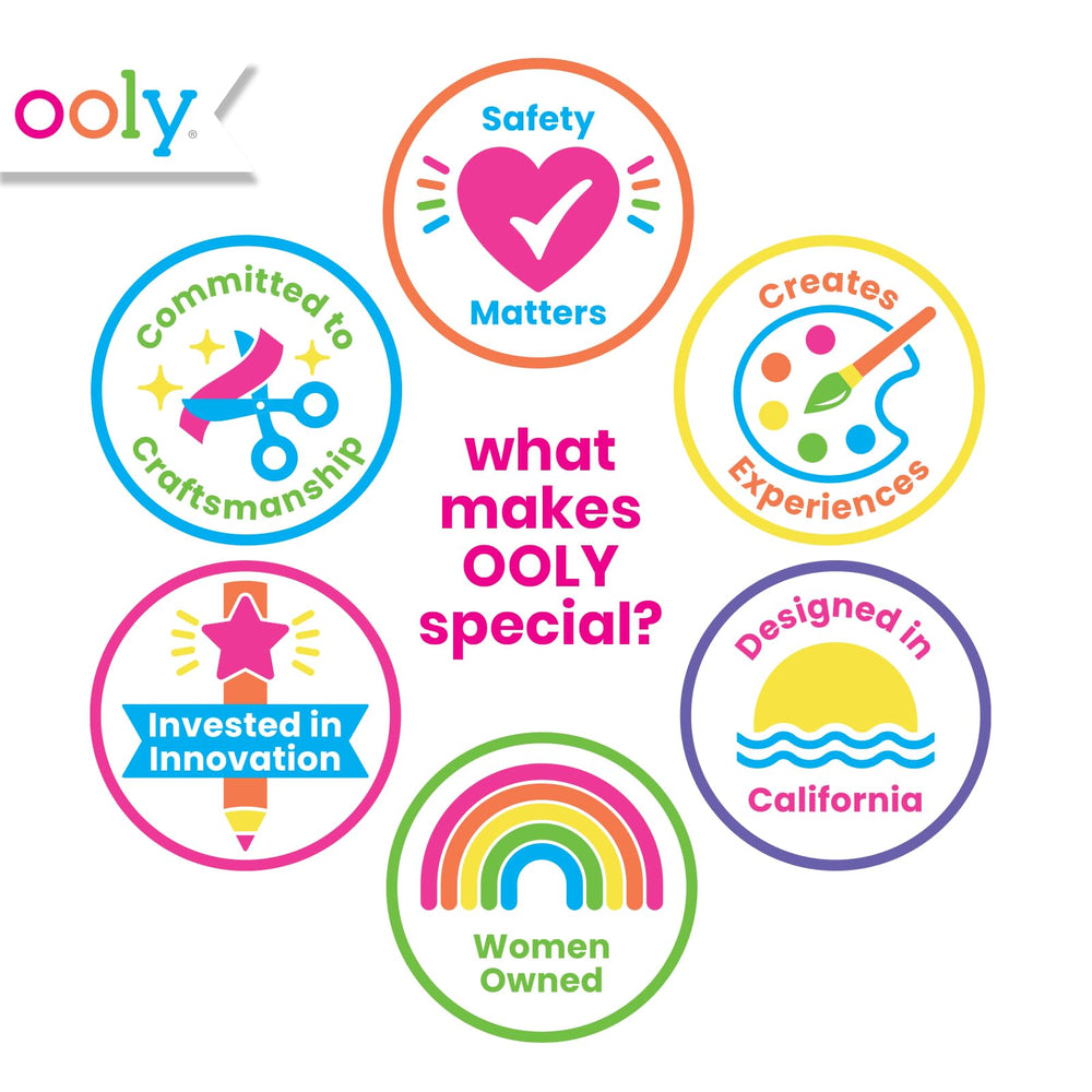 OOLY paints are safe and non-toxic for kids and families