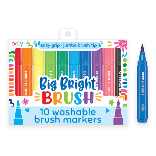 Ooly thick washable toddler markers with jumbo grip for easy hand control in crafts