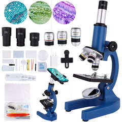 OOZSTAR microscope overview on desk for home learning