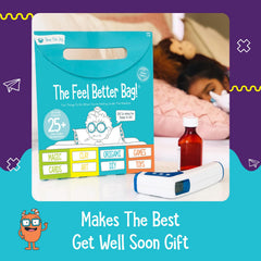 Open The Joy Feel Better Bag: family play encourages bonding and shared joy.