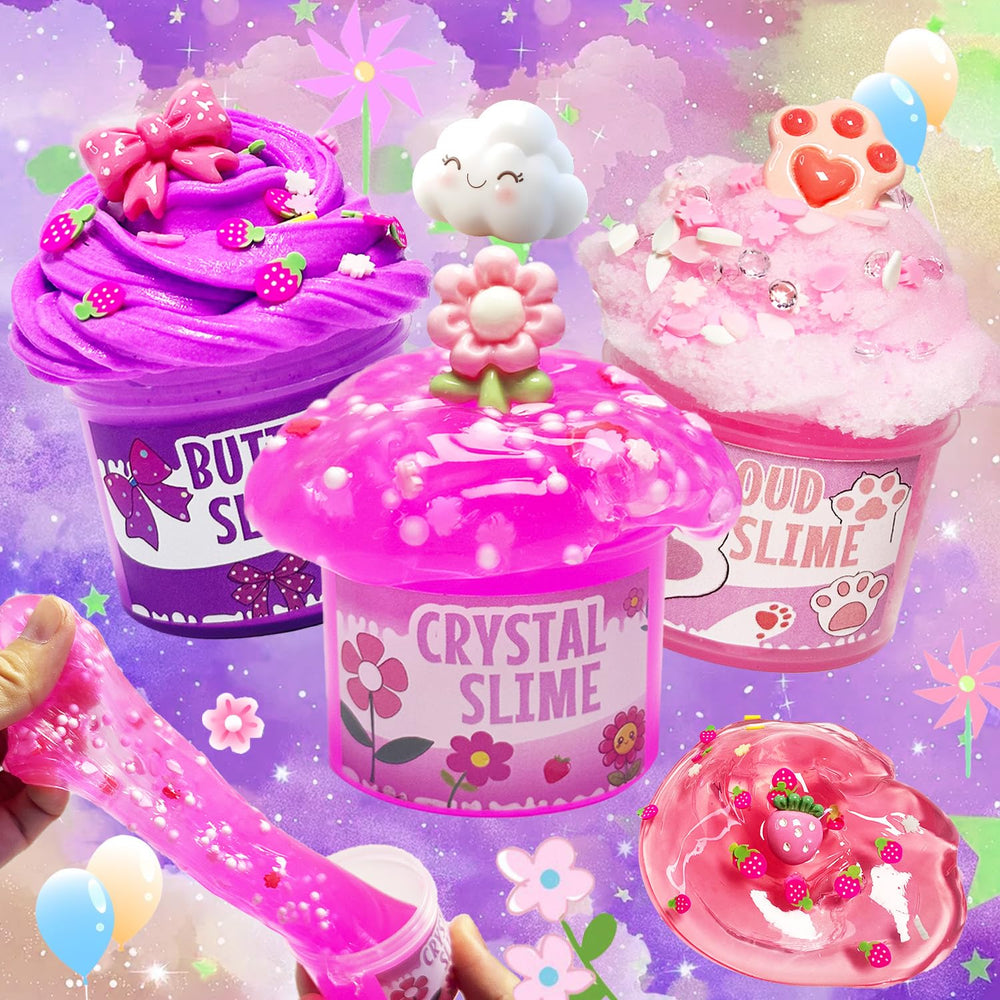 OPLDYRK soft non-sticky slime set keeps hands clean during craft time