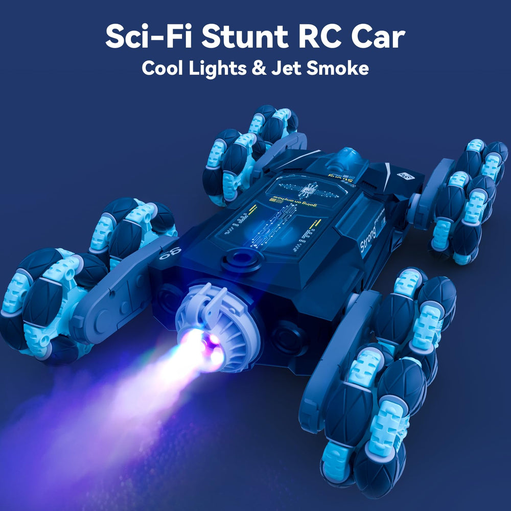 Opmind 360° stunt capability enabling dramatic spins and drifts