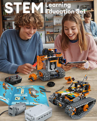 Opmind all-terrain vehicle showcasing versatile build options.