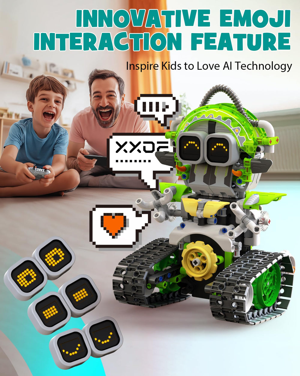Opmind app control offers 360-degree rotation for immersive movement.