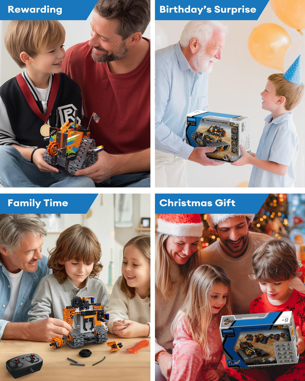 Opmind STEM kit for kids fostering fine motor skills and creativity.