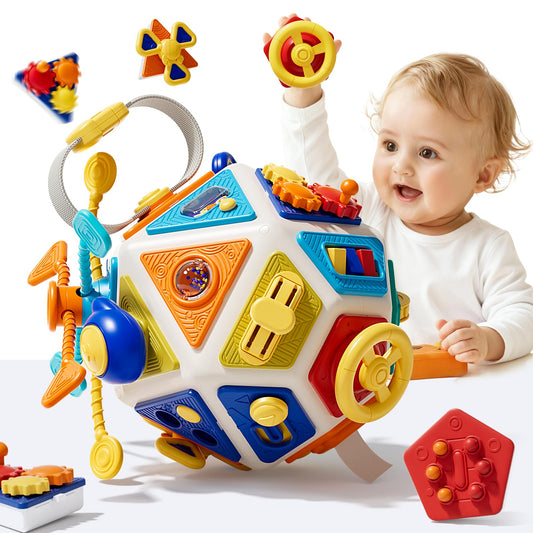Oppvoci busy board steering wheel for fine motor control during pretend play
