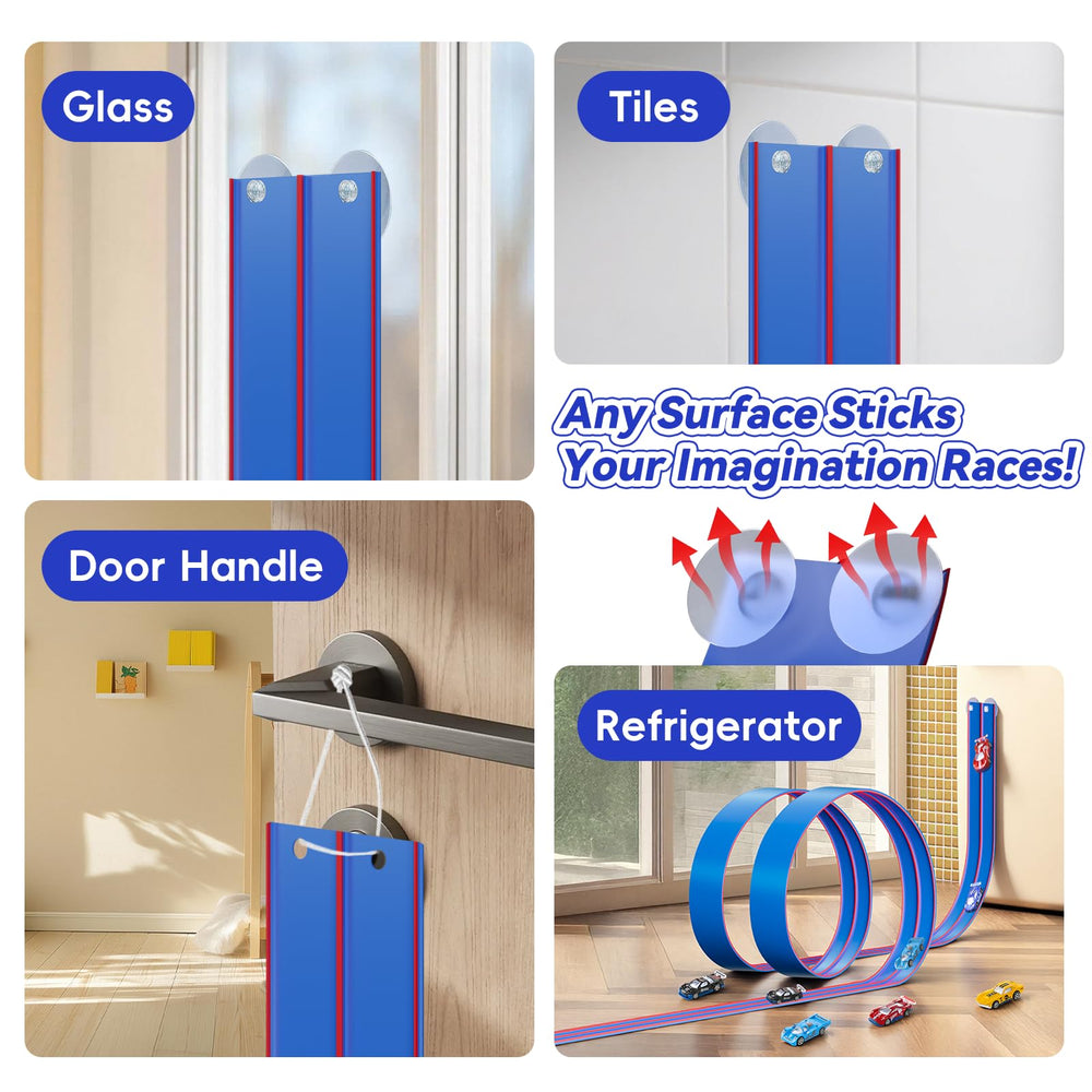 Oppvoci indoor outdoor track is portable and easy to store after use