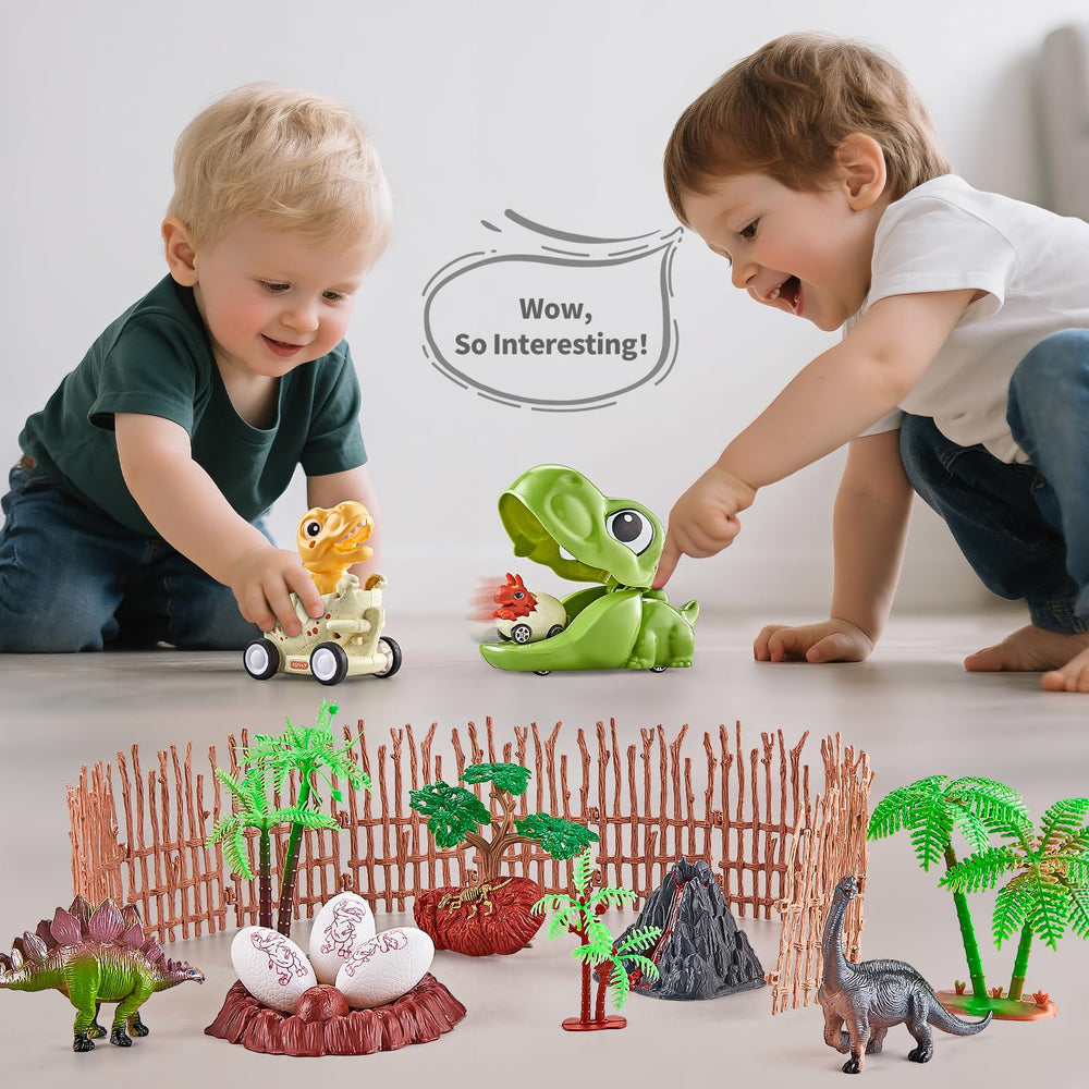 Orange Ocean movable-joint dino supports imaginative poses and pretend battles