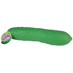 Soft, squishy pickle texture ideal for calming sensory play.