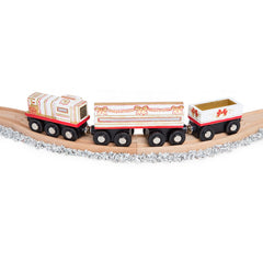 Orbrium cake car with removable magnetic cake load for celebrations.