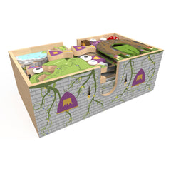 Compatible with Thomas, Brio, Melissa & Doug for extended play.
