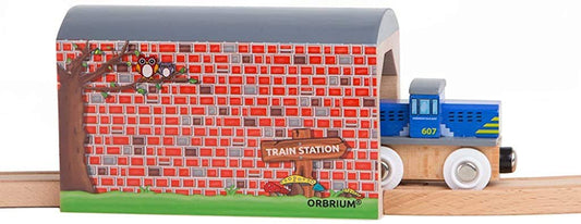 Orbrium large train tunnel for big engines, ideal for imaginative play