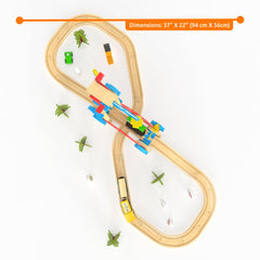 Orbrium stop-go gate adding dynamic railway interaction
